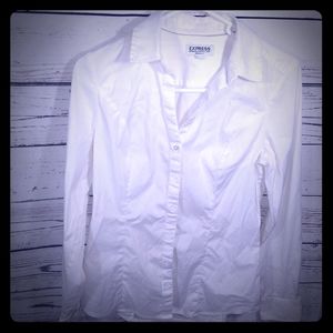 Express white blouse